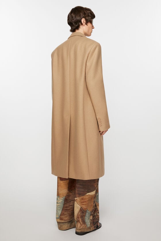 Acne Studios Einreihiger Wollmantel Riesige Ersparnisse