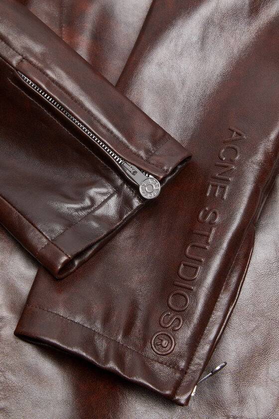Acne Studios Ledermantel Super Sparpreis
