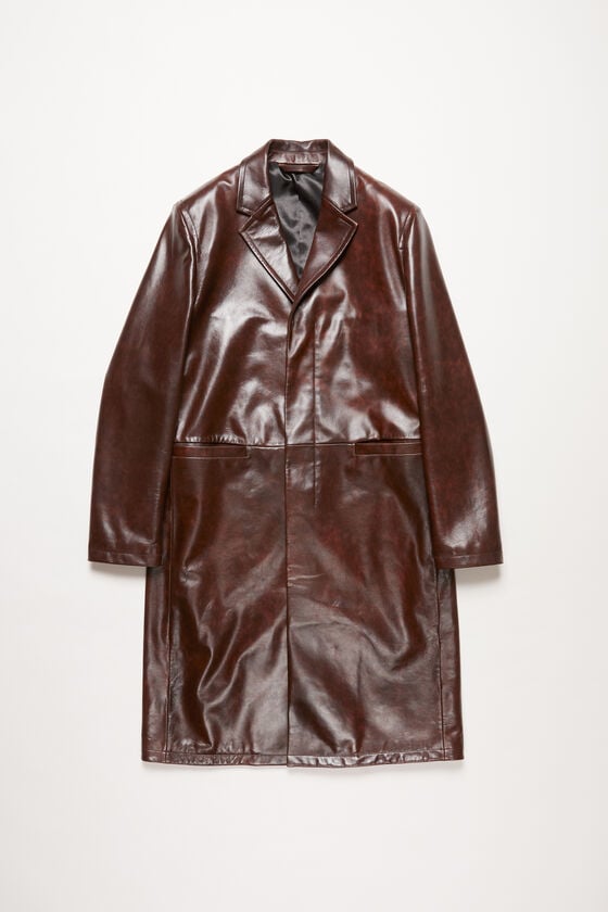 Acne Studios Ledermantel Super Sparpreis