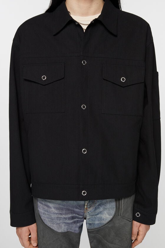 Acne Studios Jacke aus Twill Wochenangebot