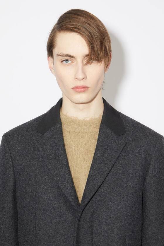 Acne Studios Einreihiger Mantel aus Woll-Mix Letzte 3 Tage