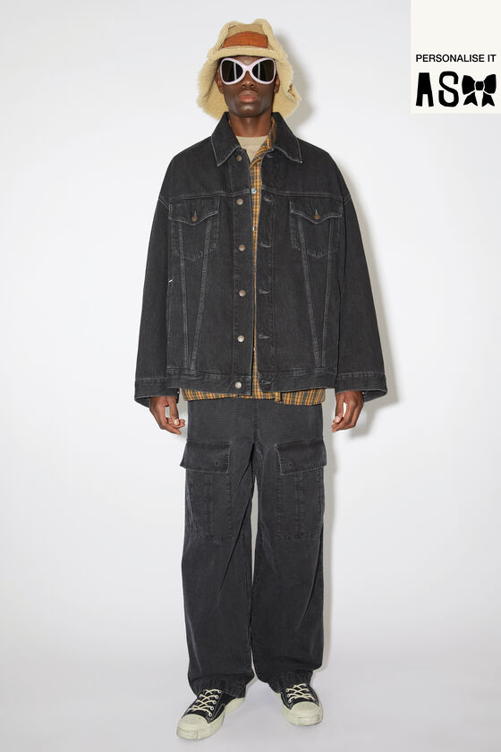 Acne Studios Denimjacke in Oversized Unisex-Passform Neueste Stile