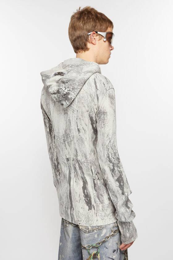 Acne Studios Gefärbter Pullover mit Reißverschluss Bis zu 50% Rabatt
