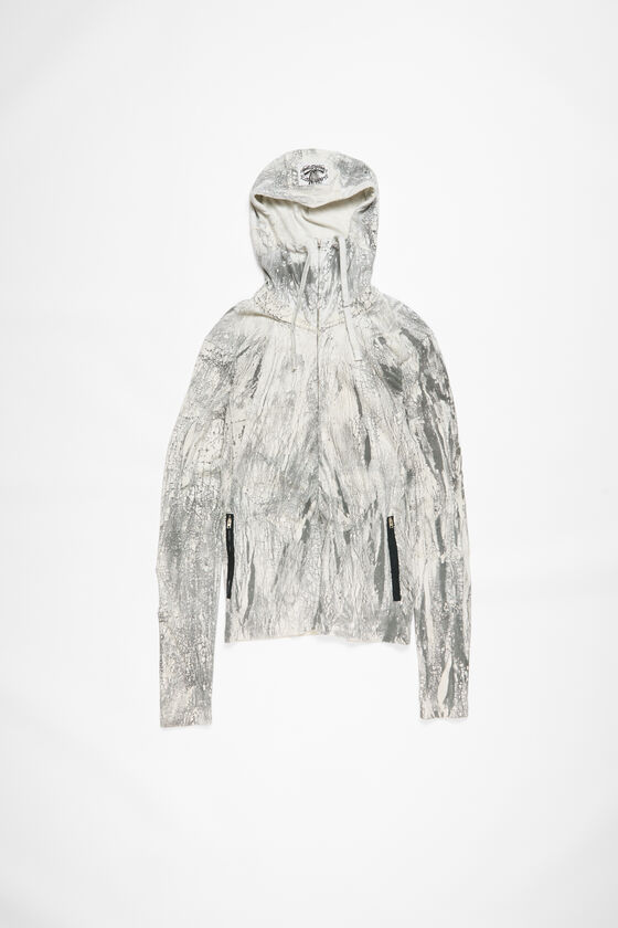 Acne Studios Gefärbter Pullover mit Reißverschluss Bis zu 50% Rabatt