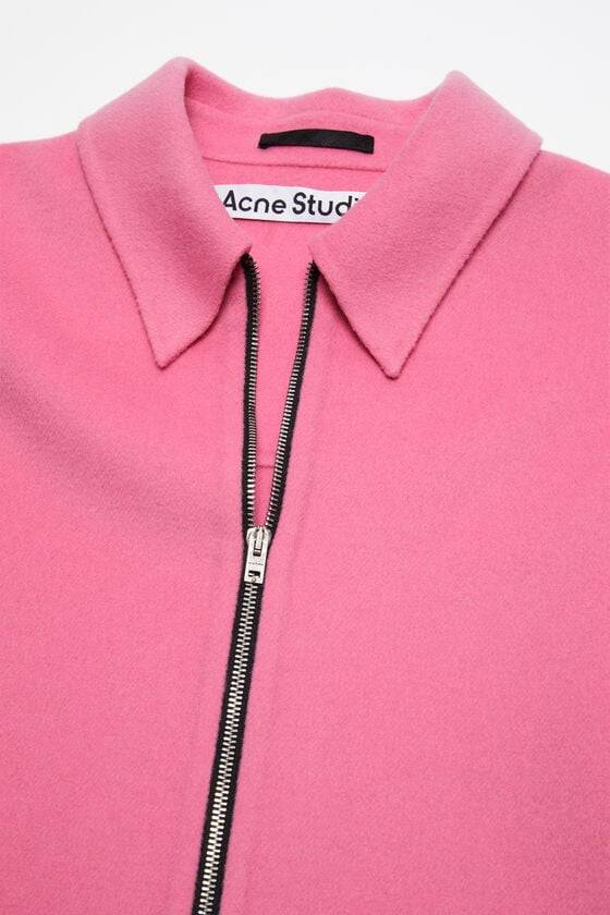 Acne Studios Jacke mit Reißverschluss aus Wolle Discount Store für neue Produkte