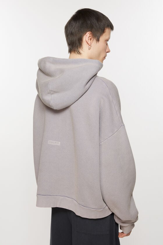 Acne Studios Sweatshirt mit Kapuze und Logoaufnäher Super Rabatt
