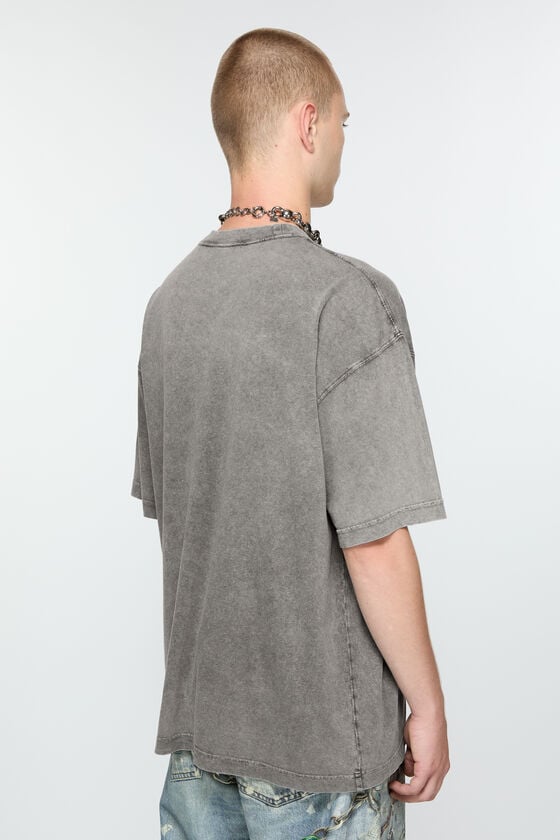 Acne Studios Verschwommenes Logo-T-Shirt - Entspannte Unisex-Passform Riesige Rabatte