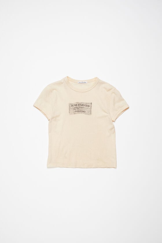 Acne Studios Bedrucktes T-Shirt – Körperbetonte Passform zollfrei