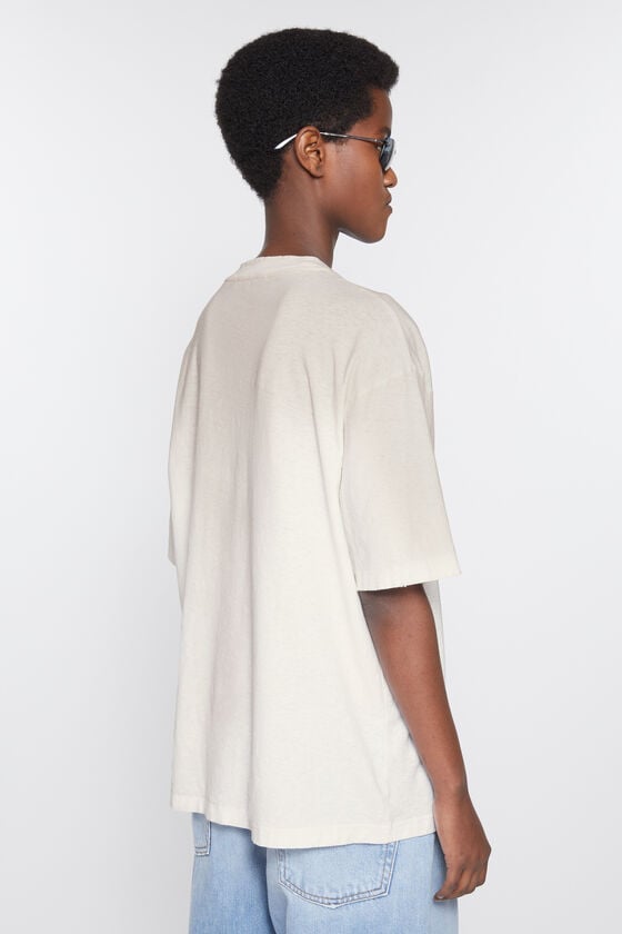 Acne Studios Logo-T-Shirt – lockere Passform Online