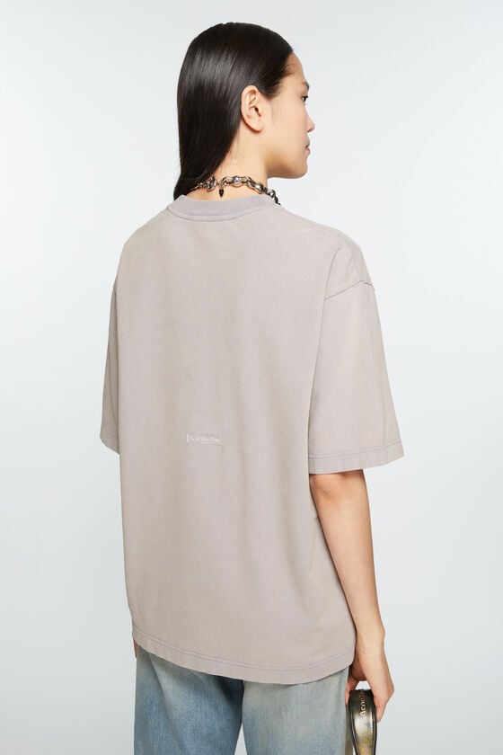 Acne Studios T-Shirt mit Rundhalsausschnitt - Entspannte Unisex-Passform Fabrikverkauf