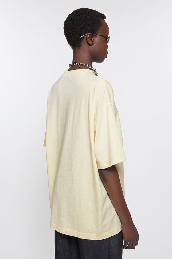Acne Studios Verschwommenes Logo-T-Shirt - Entspannte Unisex-Passform Kostenloser Versand
