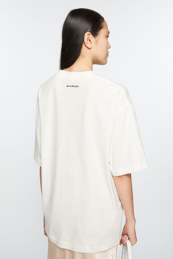 Acne Studios Bedrucktes T-Shirt Fabrik Onlineshop