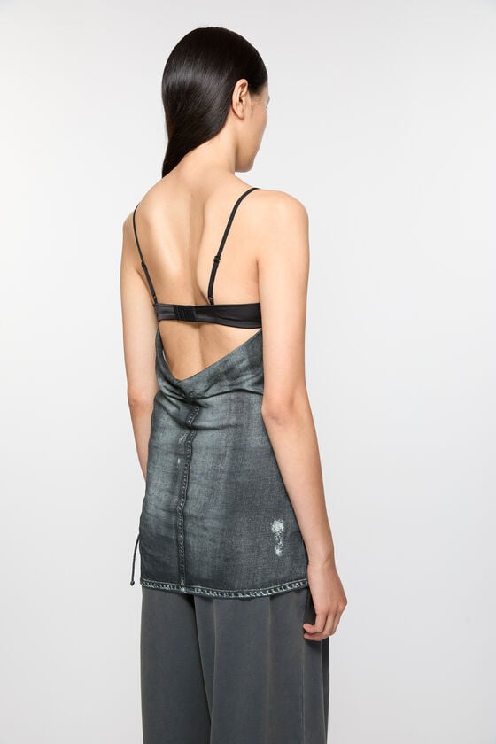 Acne Studios Trägertop mit Print Fabrikpreis