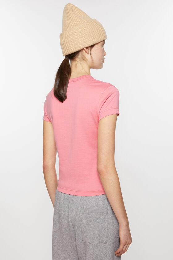 Acne Studios T-Shirt mit Rundhalsausschnitt - Taillierte Passform Unisex Saisonschlussverkauf
