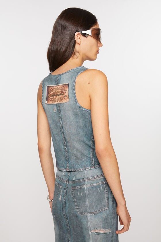Acne Studios Bedrucktes Tanktop Jubiläumsangebot