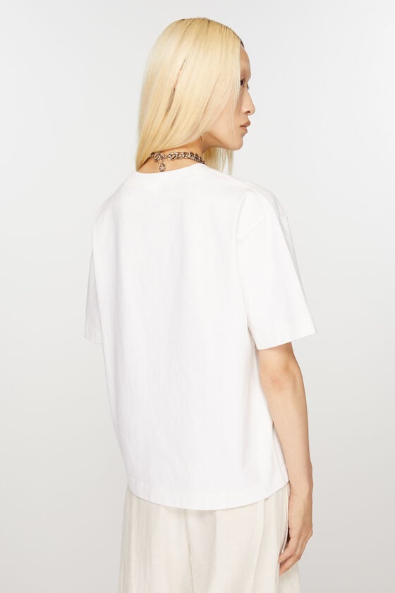 Acne Studios Logo-T-Shirt Neueste Mode