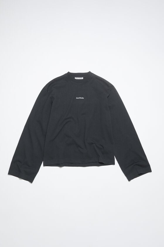 Acne Studios Langärmliges Logo-T-Shirt Zeitlich begrenztes Angebot
