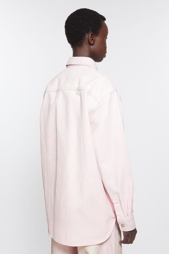 Acne Studios Jeanshemd mit Knopfleiste - Lockere Passform Kauf eins, bekomm eins gratis