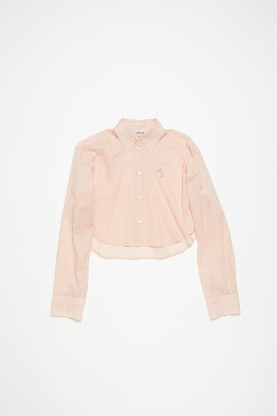 Acne Studios Shirt-Logo-Stickerei Tägliche Deals