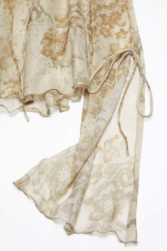 Acne Studios Bedruckte Bluse Sonderangebote