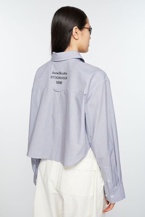 Acne Studios Jacquard-Hemd mit Nadelstreifen Riesige Ersparnisse