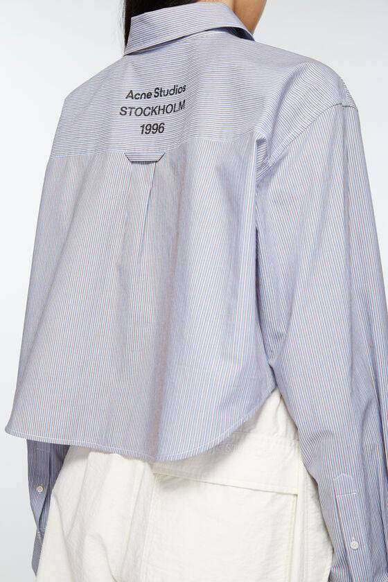 Acne Studios Jacquard-Hemd mit Nadelstreifen Riesige Ersparnisse
