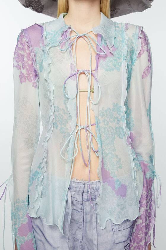 Acne Studios Bedruckte Bluse Super Sparpreis