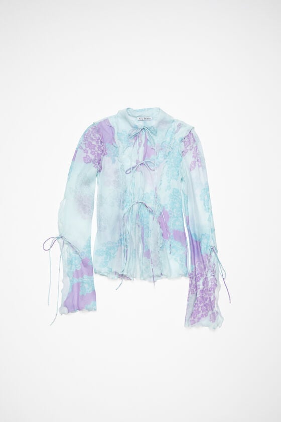 Acne Studios Bedruckte Bluse Super Sparpreis
