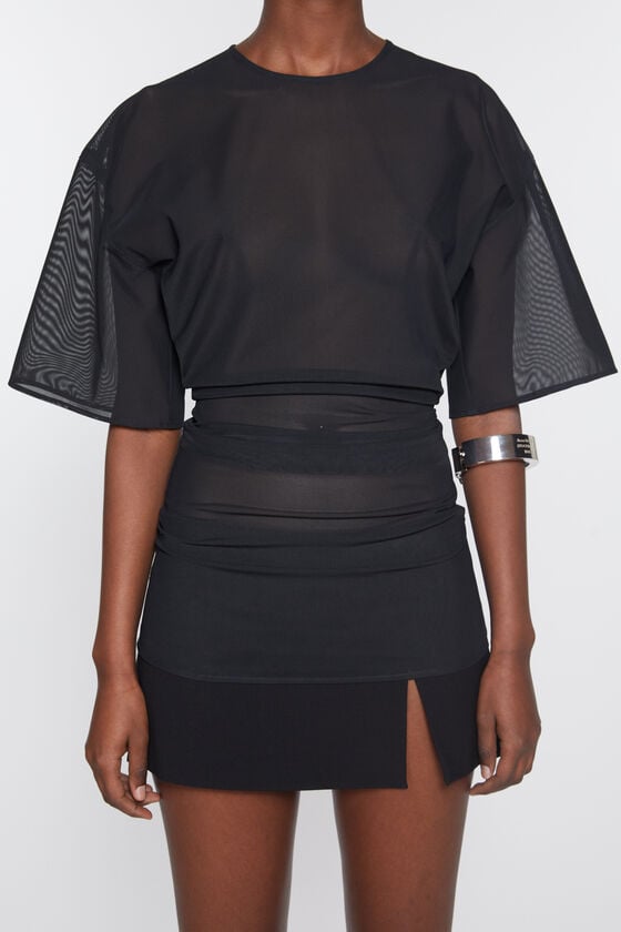 Acne Studios Mesh t-shirt Laufsteg-Show Wochenangebot
