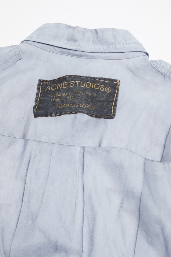 Acne Studios Bedrucktes Hemd mit Knopfleiste Begrenzte Freigabe