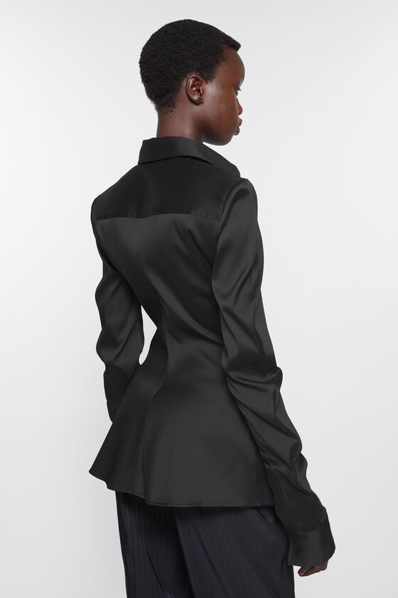 Acne Studios Asymmetric button-up shirt Laufsteg-Show Letzte 2 Tage