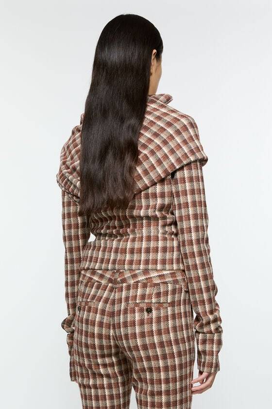 Acne Studios High neckline blouse Laufsteg-Show Letzter Tag