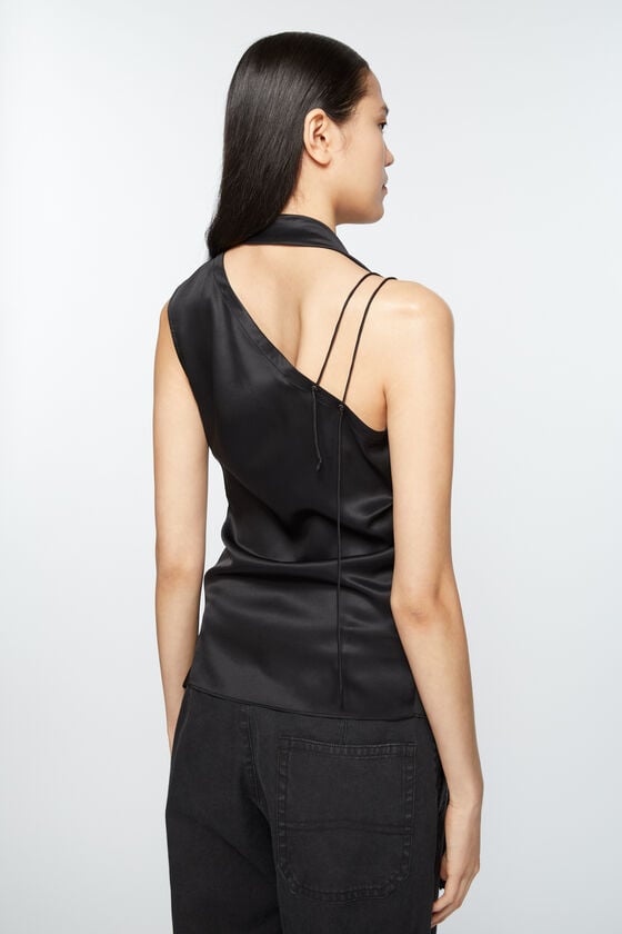 Acne Studios Wickelbluse mit Fransen Zeitbegrenzte Promotion