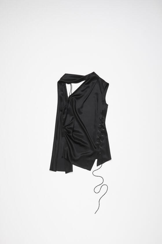 Acne Studios Wickelbluse mit Fransen Zeitbegrenzte Promotion