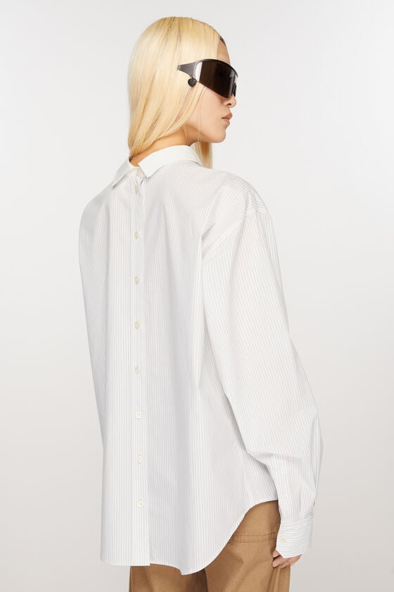 Acne Studios Gestreiftes Hemd Bis zu 55% Rabatt