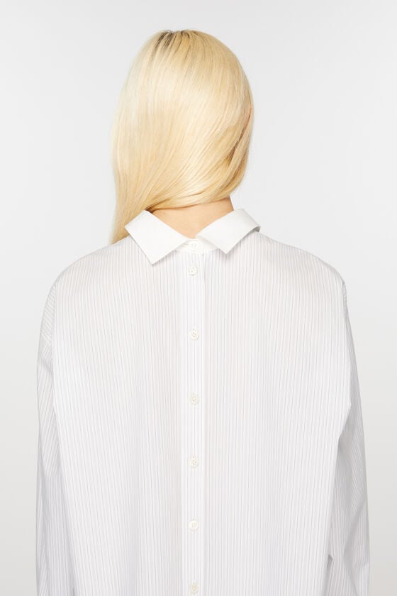 Acne Studios Gestreiftes Hemd Bis zu 55% Rabatt