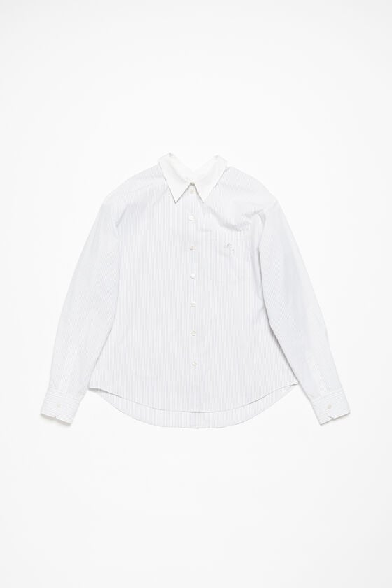 Acne Studios Gestreiftes Hemd Bis zu 55% Rabatt