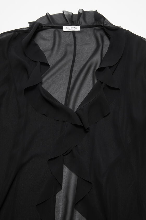 Acne Studios Bluse mit Rüschen Nur noch ein Tag übrig