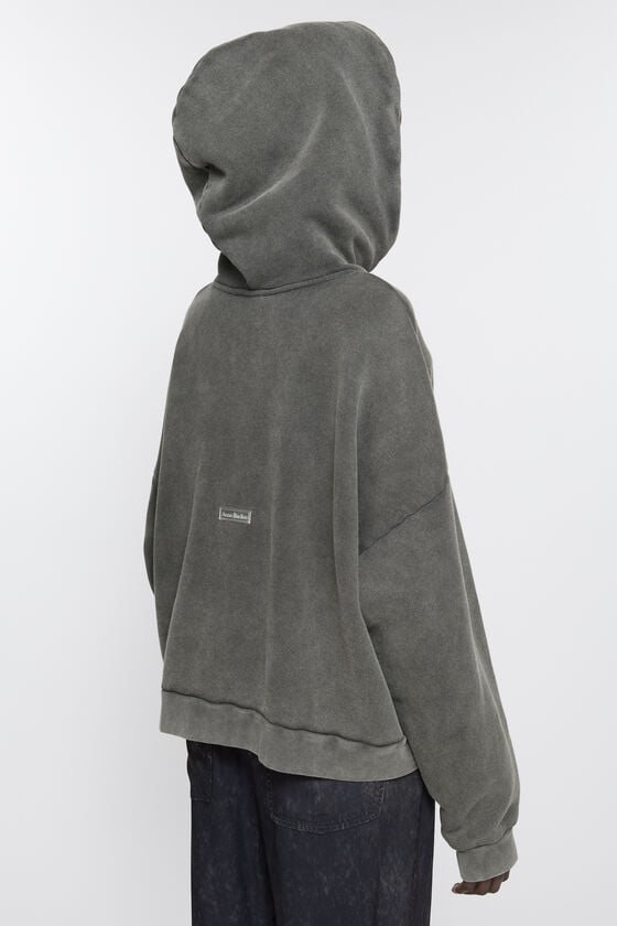 Acne Studios Sweatshirt mit Kapuze und Logoaufnäher Speichern exportieren
