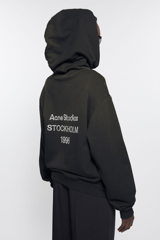 Acne Studios Kapuzenpullover mit Logo Im Verkauf