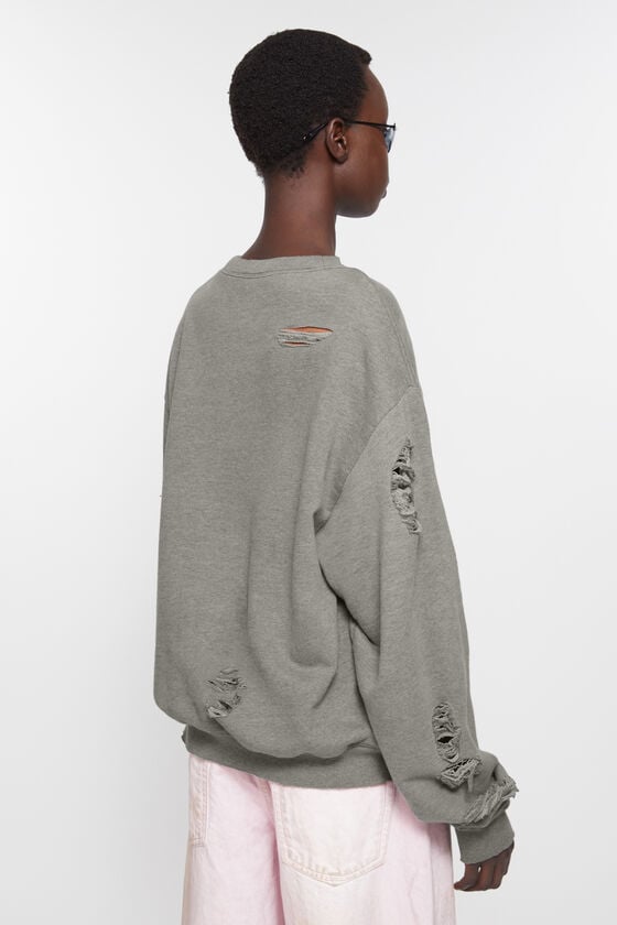 Acne Studios Pullover mit aufgedrucktem Logo Online