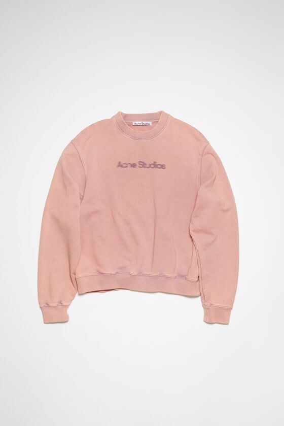Acne Studios Pullover mit verschwommenem Logo Limitierter Zeitrabatt