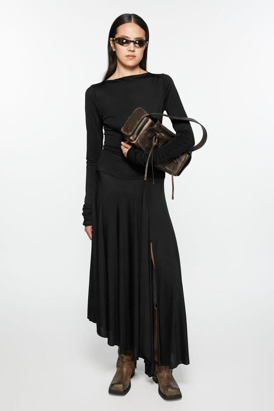 Acne Studios Langärmeliges Kleid Rabatt