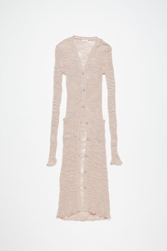 Acne Studios Cardigan aus breitem Rippstrick Versandkostenfrei