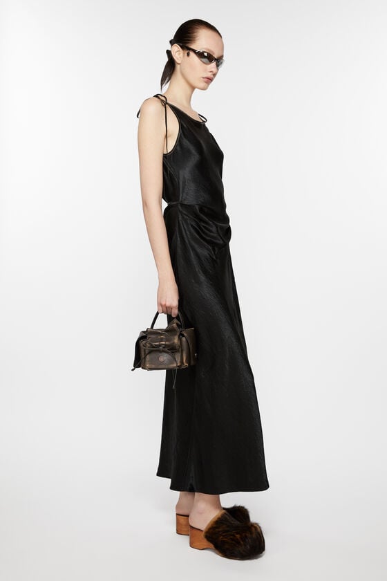 Acne Studios Satinkleid Flash Sale
