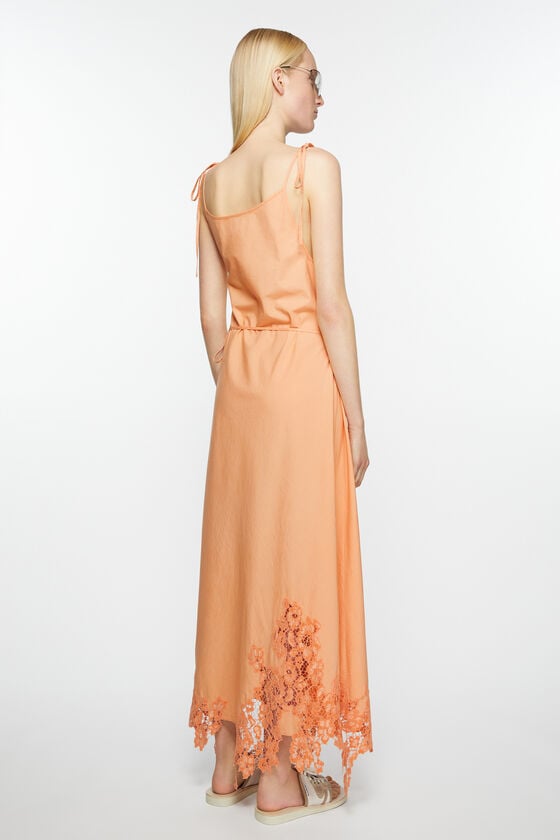 Acne Studios Wickelkleid aus Spitze Preisnachlass