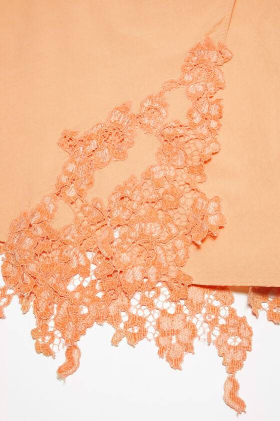 Acne Studios Wickelkleid aus Spitze Preisnachlass