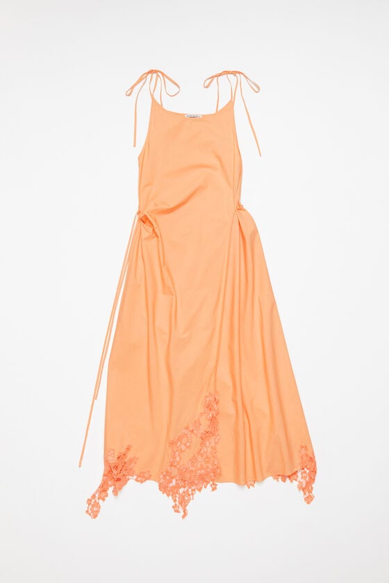 Acne Studios Wickelkleid aus Spitze Preisnachlass