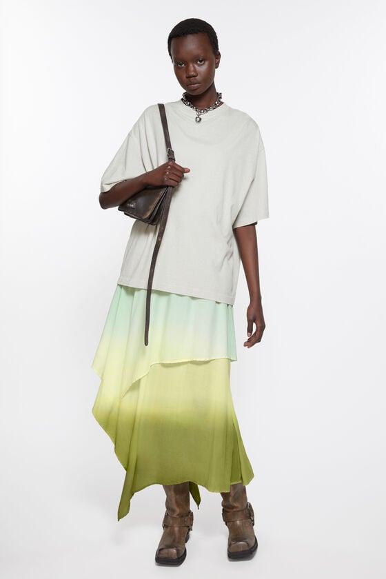 Acne Studios Mehrlagiges T-Shirt-Kleid Lagerräumung