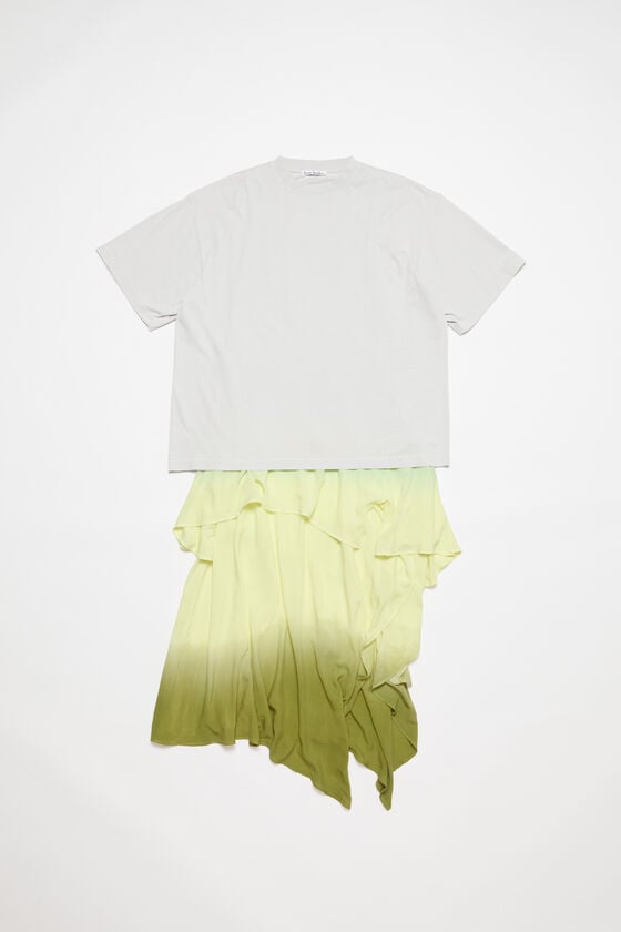 Acne Studios Mehrlagiges T-Shirt-Kleid Lagerräumung